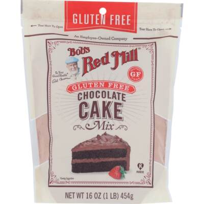 Bobs Red Mill- Смесь для шоколадного торта без глютена, 16 унций