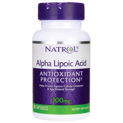 Natrol Альфа-липоевая кислота 300 мг 50 капсул