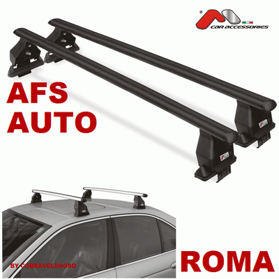 Barre Portatutto Per Nissan Qashqai J10 5 Porte 2006-2013 - Senza Corrimani, Design Sportivo