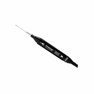 FastCap Long Nosed Pattern Chisel Tip Black Marker with 1-1/8-inch Reach