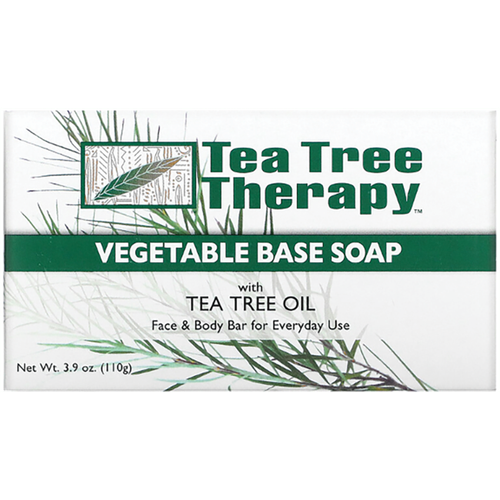 Мыло на растительной основе Tea Tree Therapy с маслом чайного дерева, куски мыла на 3,9 унции
