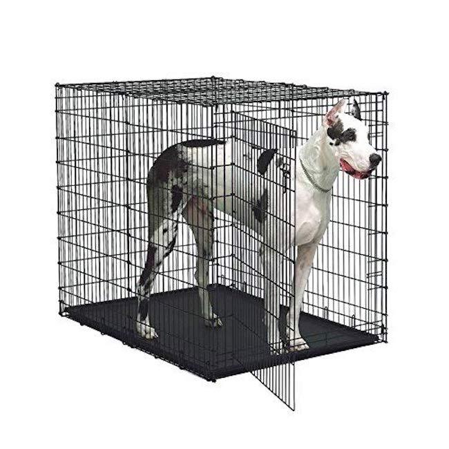 Dog Crate Large XXL XL Indoor Kennel Single Door Pet Cage Travel Outdoor Animal