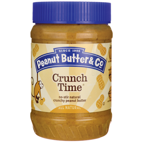 Peanut Butter & Co Crunch Time Арахисовое масло, банка 16 унций