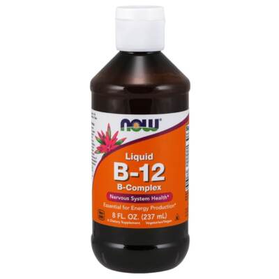 NOW Foods Liquid B-12 8 жидких унций Liq