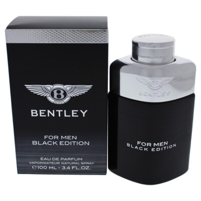 Bentley Black Edition by Bentley for Men - 3.4 oz/ 100 ML  EDP Spray 