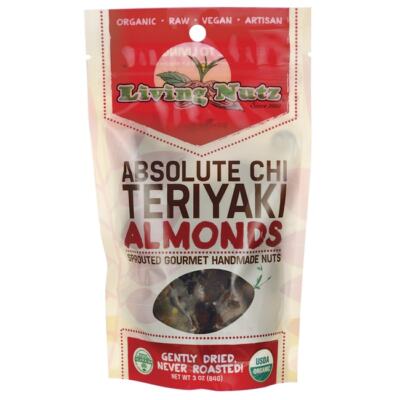 Living Nutz Absolute Chi Teriyaki Minmonds 3 унции уп.