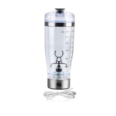 Electric Protein Shake Stirrer USB Shake Bottle Milk Coffee Blender Kettle Sport