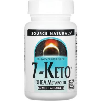 Source Naturals 7-кето 50 мг 60 таблеток