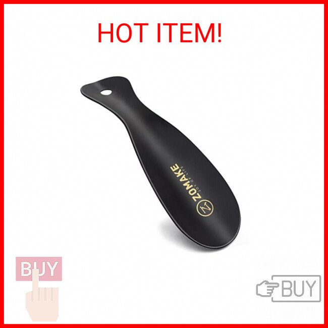 Stainless Steel Shoehorn 7.5 Inches - Portable For Travel