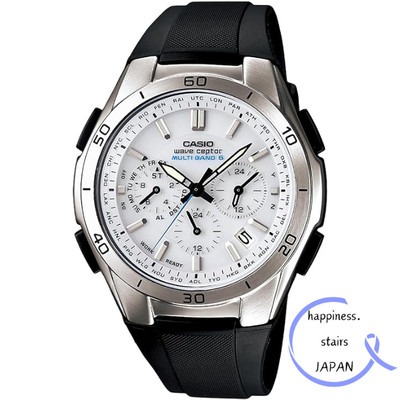 CASIO WAVE CEPTOR WVQ-M410-7AJF Tough Solar Atomic Radio Men's Watch Black