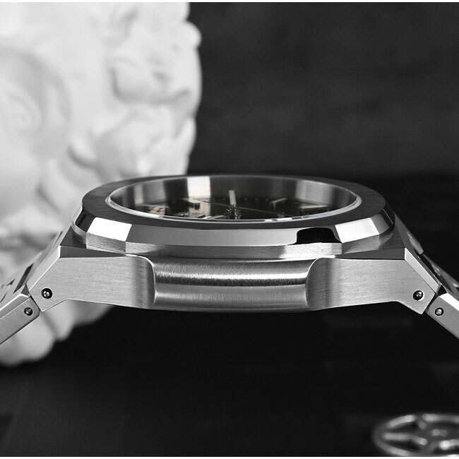 Pre-owned San Martin Men Luxury Watch Automatic Wristwatch 200m Waterproof Luminous Pt5000