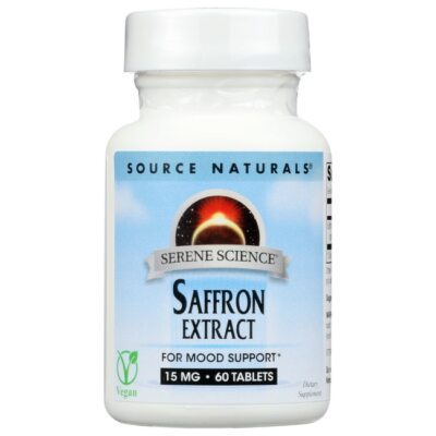 Source Naturals Serene Science Экстракт шафрана 15 мг 60 таблеток