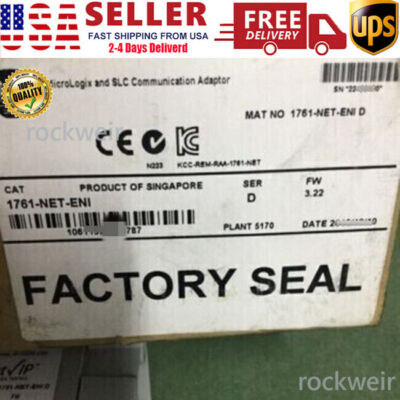 1761-NET-ENI MICROLOGIX AND SLC COMMUNICATION NEW FedEx or DHL