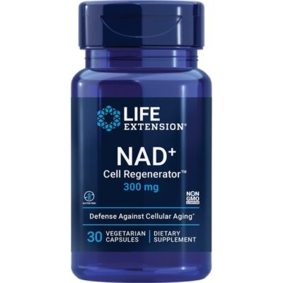Регенератор клеток Life Extension Nad+, GF, 300 мг / 30 капсул для овощей