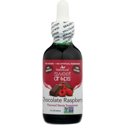 Жидкая стевия Wisdom Natural Sweetleaf с шоколадом и малиной, 2 жидких унции Liq
