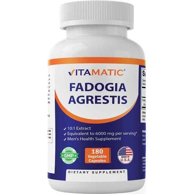 Vitamatic Fadogia Agrestis 600 mg 180 Veg Caps