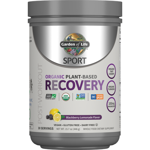 Garden of Life Sport Органическое восстановление на растительной основе - Ежевичный лимонад