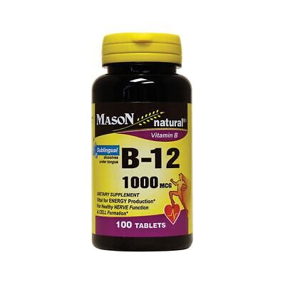 Mason Natural B-12 1000 мкг 100 таблеток