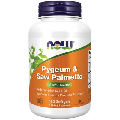 NOW Foods Pygeum & Saw Palmetto 120 ст.л.