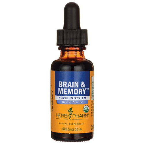 Herb Pharm Brain & Memory 1 жидкая унция Liq