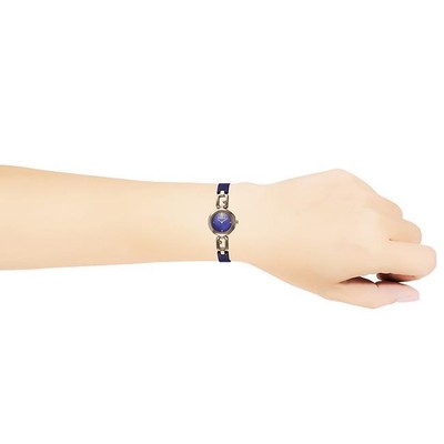 Pre-owned Furla []  Arco Chain Blue Quartz 25mm Watch Ww00015014l3 Women's Japan