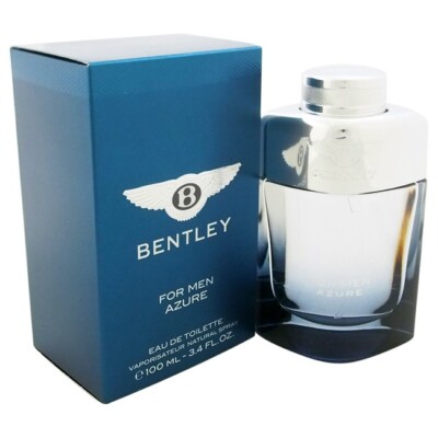 Bentley For Men Azure by Bentley cologne EDT 3.3 / 3.4 oz New In Box