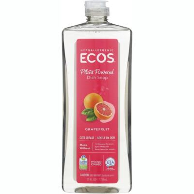Мыло для посуды Earth Friendly Products Ecos Plant Powered Dish Soap - Grapefruit 25 fl oz Liq