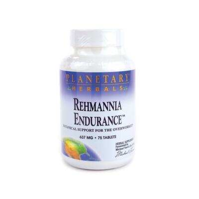 Planetary Herbals Rehmannia Endurance 637 мг 75 таблеток