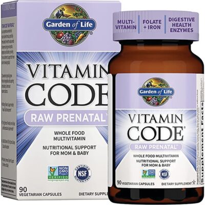 Garden of Life Витаминный код для беременных, 90 растительных капсул