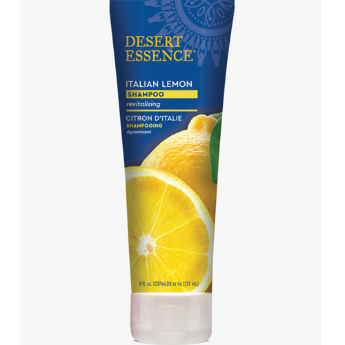 Desert Essence Italian Lemon Shampoo, жидкий раствор, 8 жидких унций