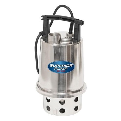 Decko Products 91875 0.5HP Pool Drain Utility Superior Pump