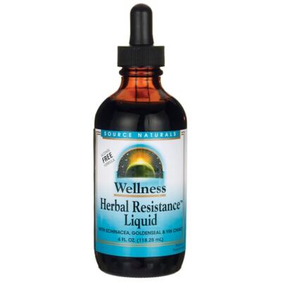 Source Naturals Wellness Herbal Resistance Liquid - безалкогольная формула