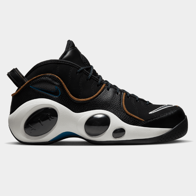 

Кроссовки Nike Air Zoom Flight 95 Black/Valerian Blue (DV6994-001) Expeditedship, Черный, Nike Air Zoom Flight 95