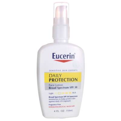 Лосьон для лица с ежедневной защитой Eucerin - Spf 30, 4 жидких унции