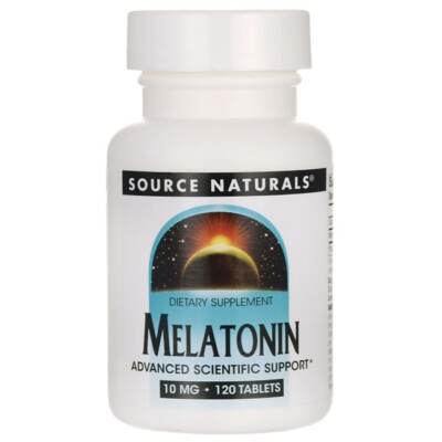 Source Naturals Мелатонин 10 мг 120 таблеток