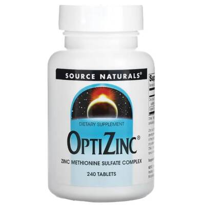 Source Naturals Optizinc 240 таблеток