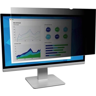 3M Privacy Filter for 23.6 in Monitors 16:9 PF236W9B Black, Glossy, Matte