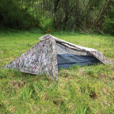 1 Man Multicam / HMTC / MTP Camouflage 1 Man Tent. Bivi Shelter Hide Military