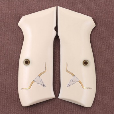 CZ SP-01 Compatible Ivory Acrylic Grip