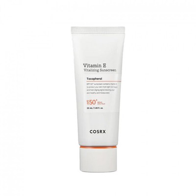 COSRX Vitamin E Vitalizing Sunscreen SPF 50+, Korean Cosmetics, KBeauty,sample