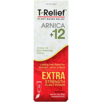 MediNatura T-Relief Arnica +12 Extra Strength гель на 3 унции