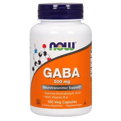 NOW Foods Gaba 100 растительных капсул