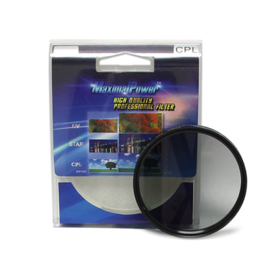 74mm CPL Circular Polarizer Lens Filter & Protector Cover for Canon Nikon Sony