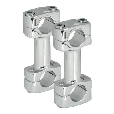 Dogbone Riser Paughco Straight Chromed Steel Height 7''
