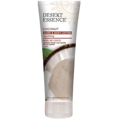 Desert Essence Coconut Лосьон для рук и тела 8 жидких унций Лосьон