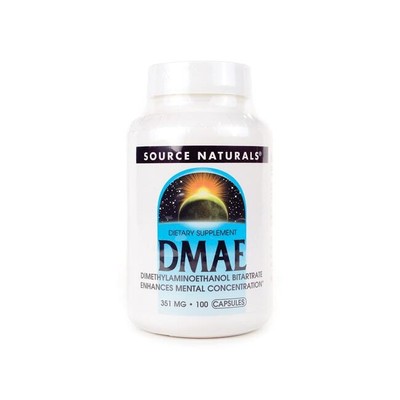 Source Naturals Dmae 351 мг 100 капсул