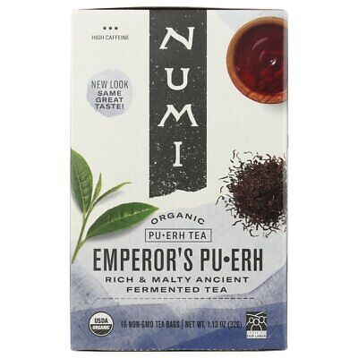 Numi Organic Tea Чай Пуэр - Imperials Pu-erh 16 Bag(S)