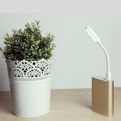 2x USB-Powered LED Lamp Laptop Computer Desktop Light Bright White Flexible Bend