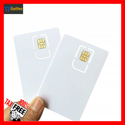 Best Of 50 Blank Programmable Sim Card