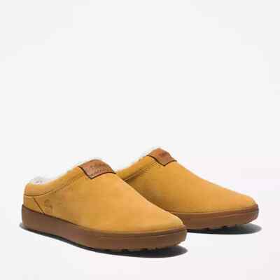 Timberland Men's Ashwood Park Slipper Comfort, Warmth/Non-Slip /WHEAT SUEDE/